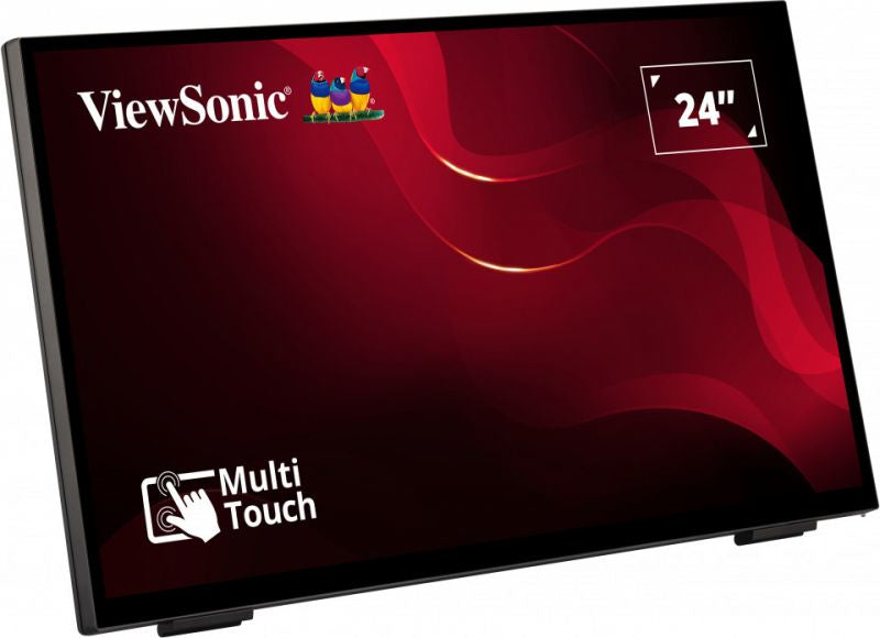 Monitor ViewSonic TD2465 24", LED Touch, Full HD, 60Hz, HDMI, Bocinas Integradas, Negro