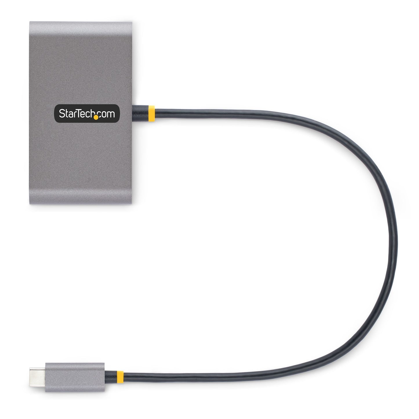 Hub Startech.com, USB C 3.2, 2x USB A 3.2, 2x USB C, 5000Mbit/s, Gris