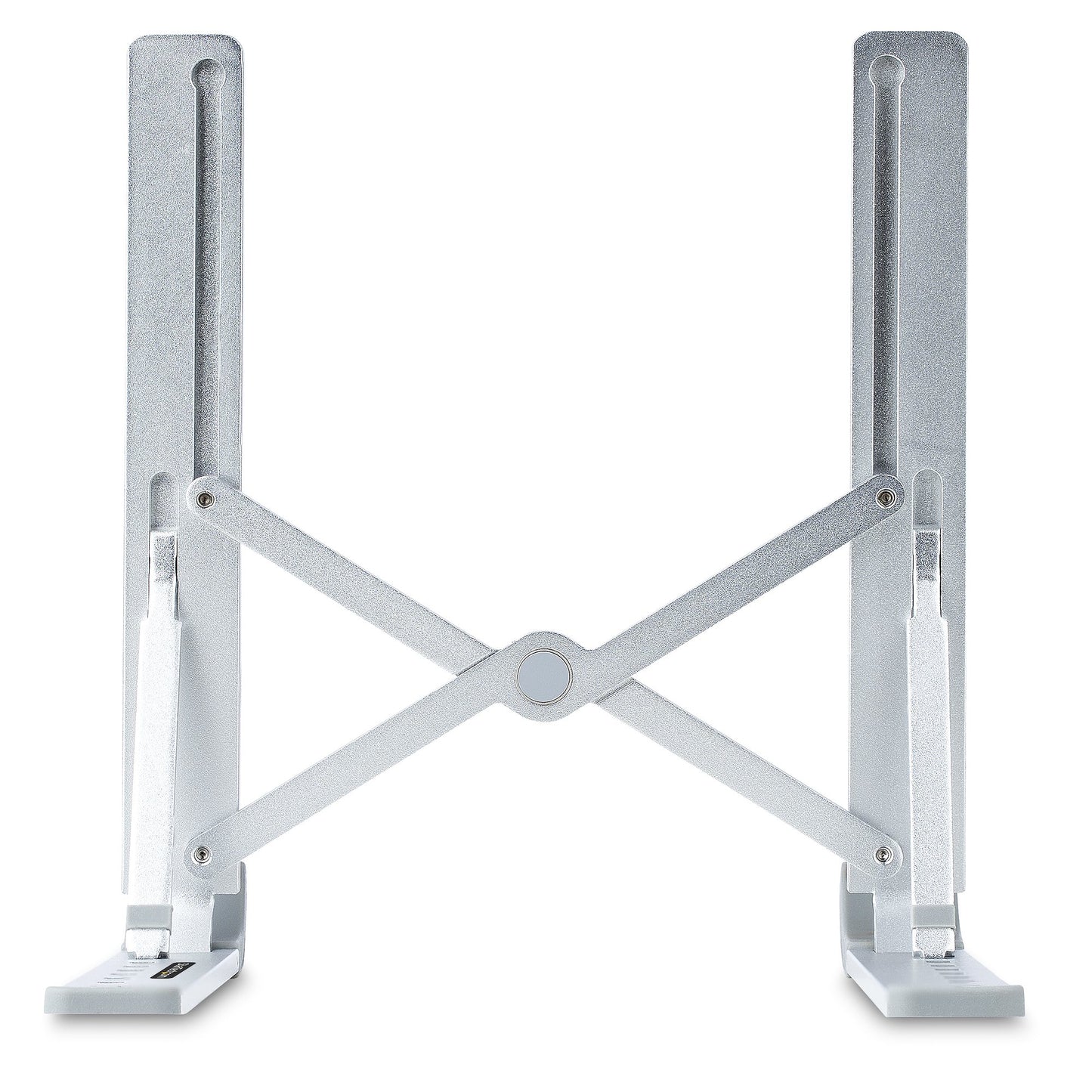 Soporte elevador plegable para laptop StarTech.com, Ergonómico, Giro inclinación, Hasta 15.6", Capacidad 9.98kg, Plata