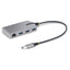 Hub StarTech.com SG3AGBB-USB-A-HUB, USB 3.0 - 3x USB 3.0, x1 RJ-45, 5000 Mbit/s, Gris