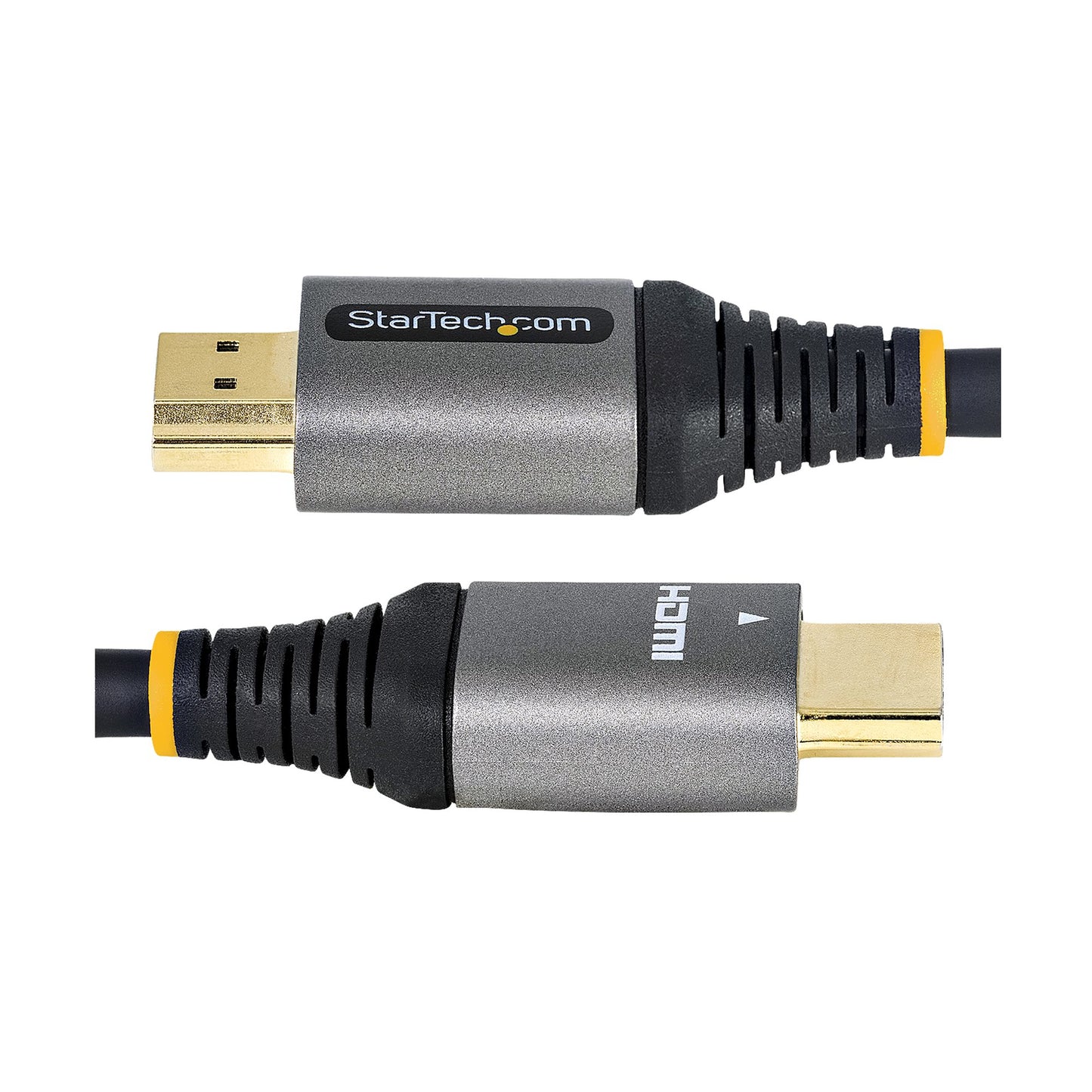 Cable HDMI StarTech.com HDMM21V50CM, de Ultra Alta Velocidad HDMI 2.1 Macho - HDMI 2.1 Macho, 8K 60Hz, 50cm, Negro/Gris