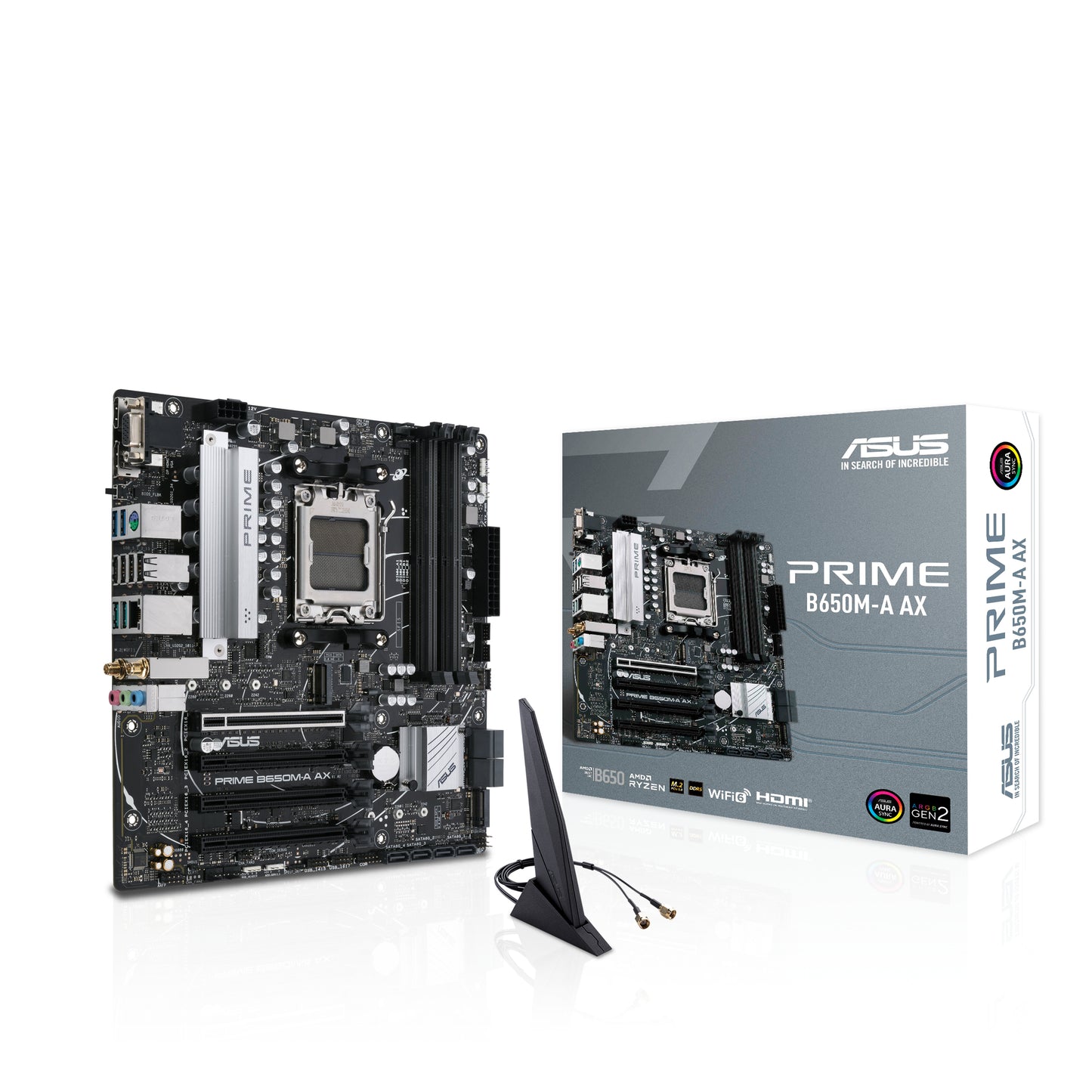 ASUS (ARROBA) TARJETA MADRE ASUS PRIME B650M-CPNT A AX MATX AMD AM5 DDR5 HDMI/DP/M.2