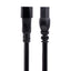 StarTech Cable de 3m de Extensión de Corriente, Cable C14 a C15, 15A 125V, 14AWG, Cable de Alimentación de Servicio Pesado, Para Computadora de Escritorio