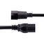 StarTech Cable de 3m de Extensión de Corriente, Cable C14 a C15, 15A 125V, 14AWG, Cable de Alimentación de Servicio Pesado, Para Computadora de Escritorio