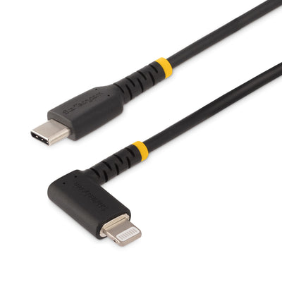 Cable de Carga Certificado MFi Startech.com RUSB2CLTLMM1MR, USB-C - Lightning, 1 Metro, Negro, para iPhone/iPad