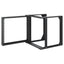 IC INTRACOM RACK ABIERTO 19IN MURAL 9U 500XRACK 450 MONTAJE PARED DESARMADO