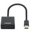 Convertidor Video USB 3.2 a HDMI H, 1080p - 1920 x 1080 Supported, Negro
