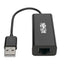Adaptador USB Tripp Lite U236-000-R, USB 2.0 A Macho - RJ-45 Hembra, Negro