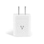 Cargador de Pared Vorago AU-250, 20W, 1x USB-C, Blanco