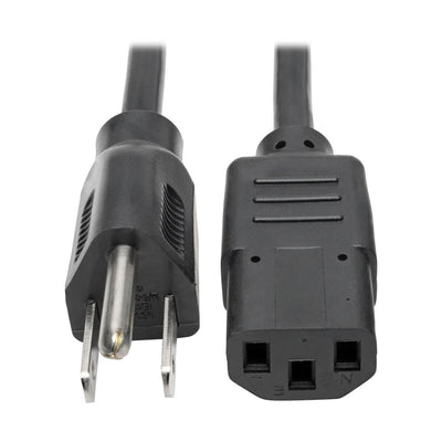 Cable de Poder Tripp Lite P006-010, NEMA 5-15P - IEC-320-C13, 3 Metros, Negro