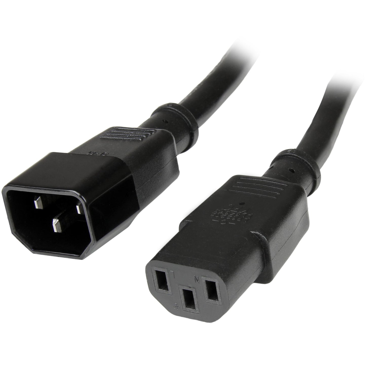 STARTECH CONSIG CABLE 1.8M ALIMENTACION PC CABL EXTENSOR C14 AC13 CALIBRE 14AWG .