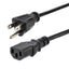 Cable de 1.8m STARTECH de Alimentación de Computadora, NEMA 5-15P a C13, 10A 125V, 18AWG, Cable de Alimentación de Repuesto - Para PC, Impresora, Monitor, Escáner - NEMA 5-15P / IEC 60320 C13 - 125 V AC / 10A - Negro