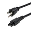 STARTECH CONSIG CABLE DE 1.8M ESTANDAR PWR PARA LAPTOP NEMA 5-15P A C5 .