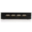 STARTECH CONSIG HUB CONCENTRADOR USB 2.0 PERP COMPACTO DE 4 PUERTOS NEGRO