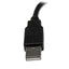 STARTECH CONSIG CABLE EXTENSOR USB 2.0 ADAP MACHO A HEMBRA DE 15CM .