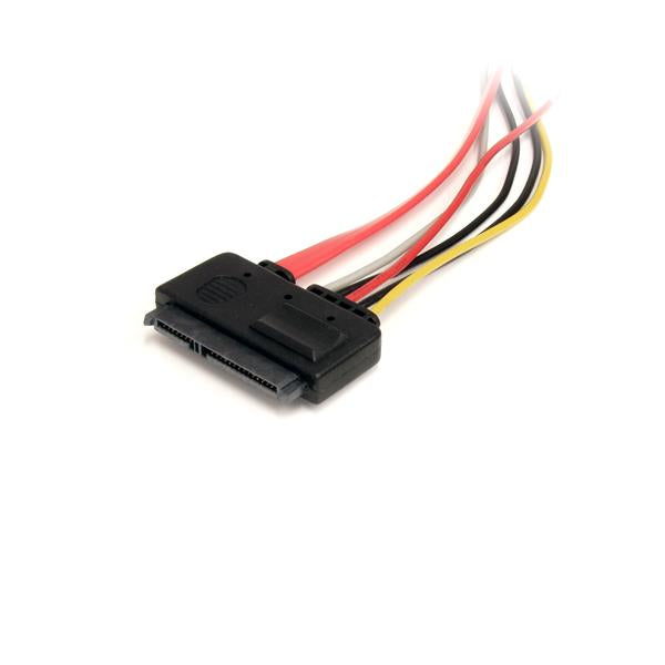 STARTECH CONSIG CABLE DE 30CM EXTENSION SATA CABL 22 PIN SERIAL ATA MACHO HEMBRA .