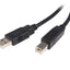 Cable StarTech.com MDP2DPMM1M, Cable para Impresora USB A Macho - USB B Macho, 3 Metros, Negro