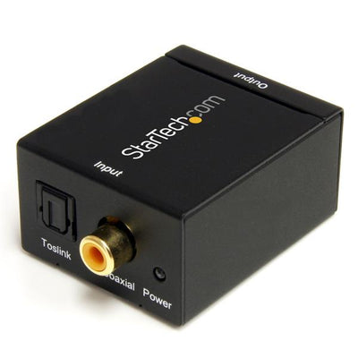 STARTECH CONSIG ADAPTADOR CONVERTIDOR AUDIO ADAP DIGITAL COAX SPDIF TOSLINK A RCA.