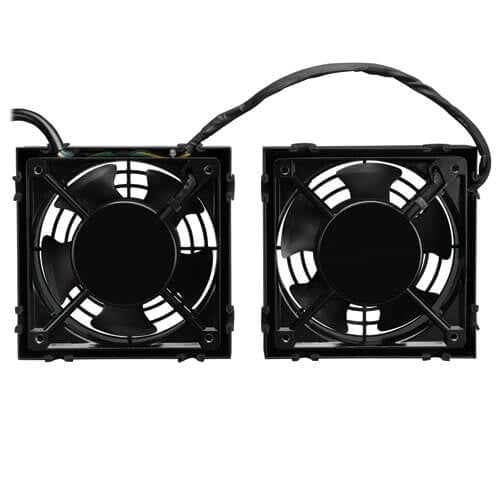 TRIPPLITE MN JUEGO DE VENTILADOR 2 DE FAN TECHO PARA GABINETES DE PARED