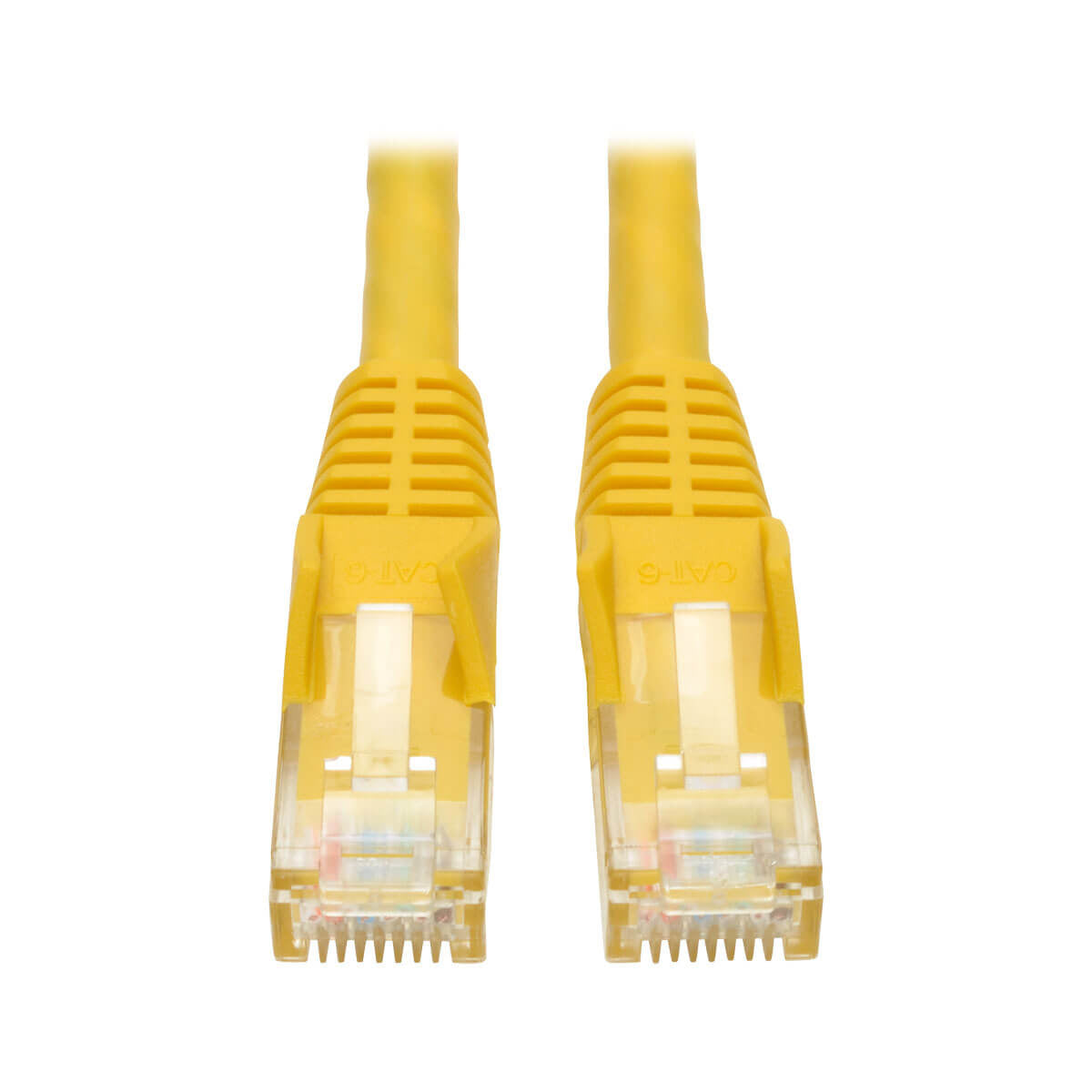 Cable Patch Tripp Lite N201-001-YW, Cat6 UTP Moldeado Sin Enganches RJ-45 Macho - RJ-45 Macho, 30.5cm, Amarillo