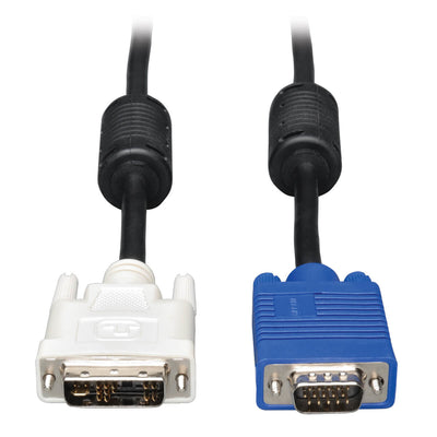 Cable para Monitor Tripp Lite P556-010, DVI-A Macho - VGA (D-Sub) Macho, 3.05 Metros, Negro