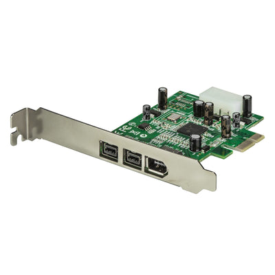 Adaptador tarjeta FireWire PCI STARTECH -Express PCI-e de 2 Puertos F/W 800 y 1 Puerto F/W 400 - 3 Total puertos