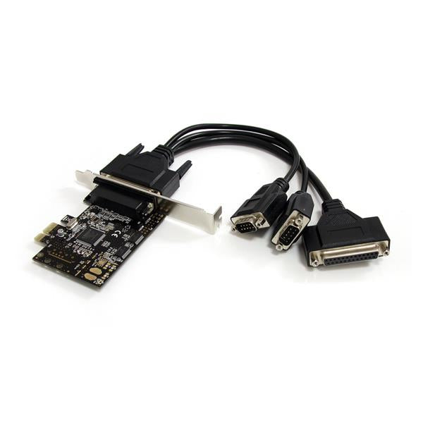 STARTECH CONSIG TARJETA ADAPTADORA PCI EXPRESS CTLR 2 PUERTOS SERIAL 1 PARALELO RS23.