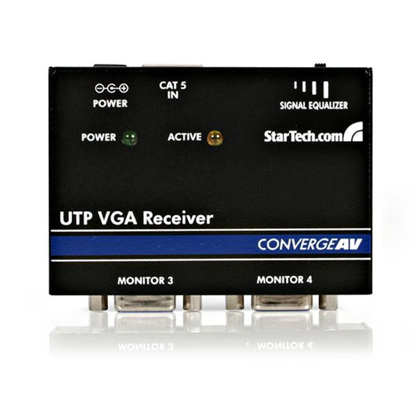 STARTECH CONSIG RECEPTOR REMOTO PARA EXTENSOR CPNT VIDEO VGA CAT5 UTP ETHERNET RJ45