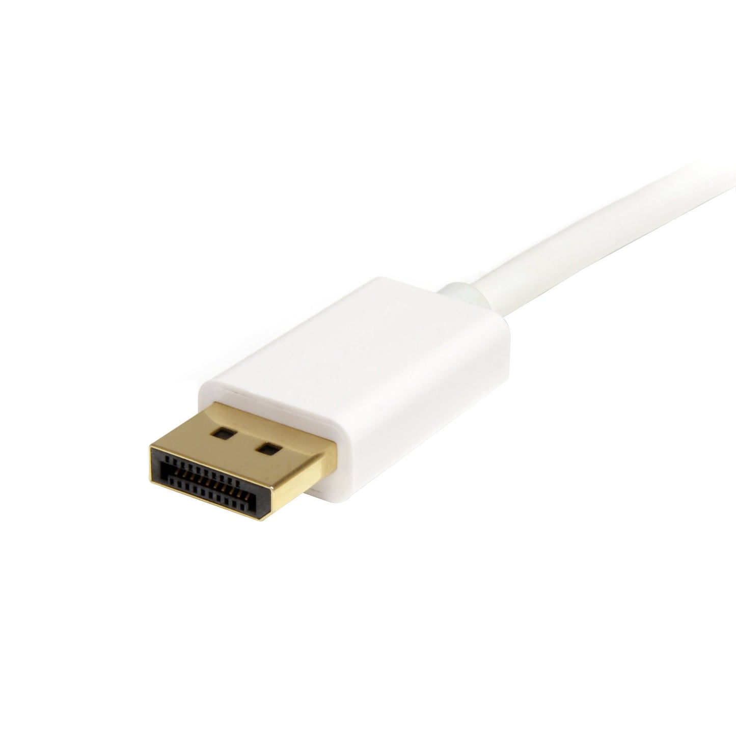 Cable Adaptador DisplayStarTech.com DisplayPort Macho - DisplayPort 1.2 Macho, 4K, 60Hz, 2m, Blanco