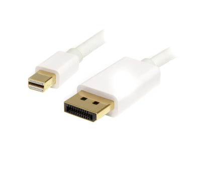 Cable Adaptador DisplayStarTech.com DisplayPort Macho - DisplayPort 1.2 Macho, 4K, 60Hz, 2m, Blanco