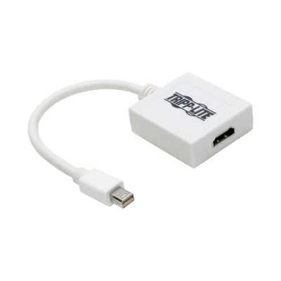 Cable Adaptador Mini DisplayPort Tripp Lite P137-06N-HDMI, Macho - HDMI Hembra, 15cm, Blanco