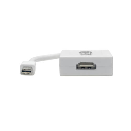 Cable Adaptador Mini DisplayPort Tripp Lite P137-06N-HDMI, Macho - HDMI Hembra, 15cm, Blanco