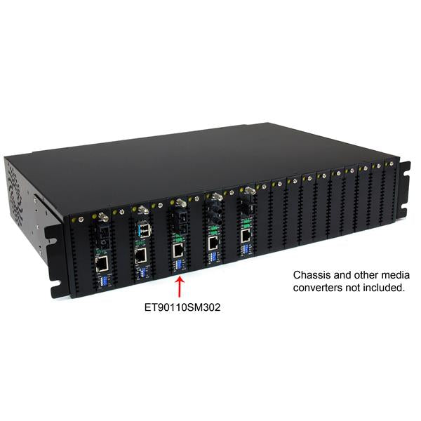 STARTECH CONSIG CONVERTIDOR DE MEDIOS ETHERNET PERP 10/100 A FIBRA MONOMODO SC 30KM