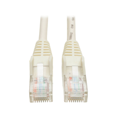 Cable Patch Tripp Lite N001-007-WH, Cat5e UTP Moldeado Sin Enganches RJ-45 Macho - RJ-45 Macho, 2.13 Metros, Blanco