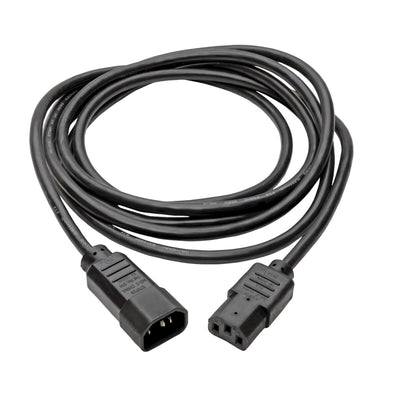 Cable de Poder 18AWG Tripp Lite P004-010, C13 coupler Macho - C14 coupler Hembra, 3 Metros