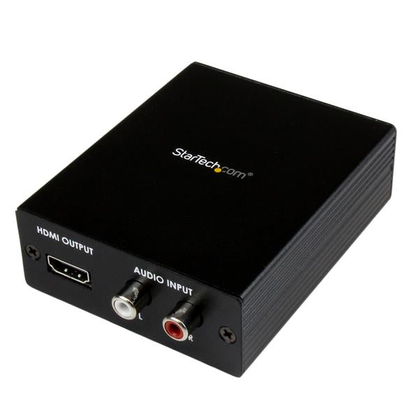 STARTECH CONSIG CONVERTIDOR ADAPTADOR VGA CABL VIDEO COMPONENTES A HDMI AUDIO