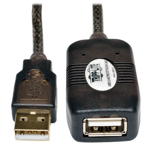 TRIPPLITE CONSIG. CABLE DE EXTENSION USB 2.0 CABL REPETIDOR ACTIVO A M/H 4.88M .