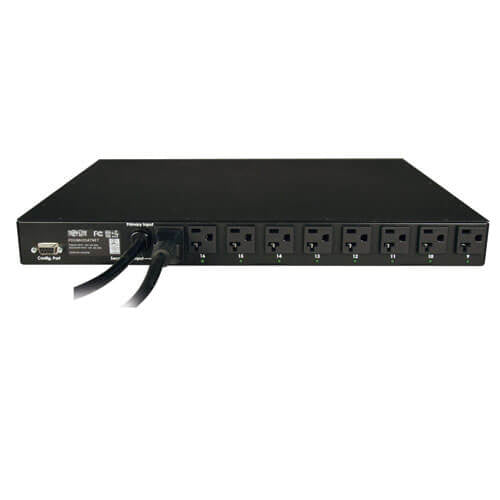 PDI Monofásico Controlable/Switch de Transferencia Automática Tripp Lite PDUMH20ATNET, 1.9kW 20A 120V, Instalación Horizontal 1U en Rack