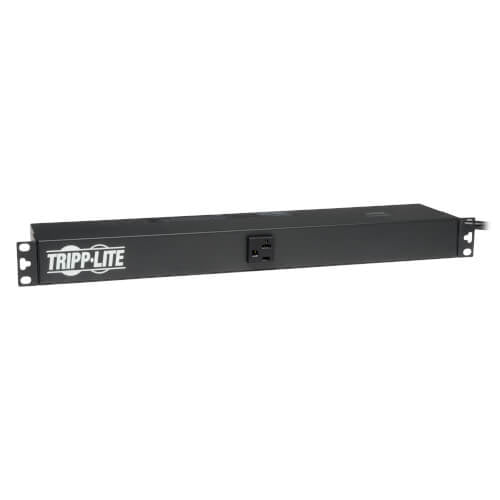 PDU Monofásico Básico Tripp Lite PDU1220, 120V, 20A, para Instalación Horizontal en 1U de Rack