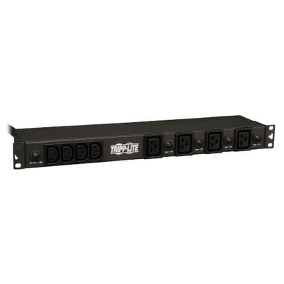 PDU Monofásico Básico Tripp Lite PDU1230, 30A 208/240V, para Instalación Horizontal de 1U en Rack