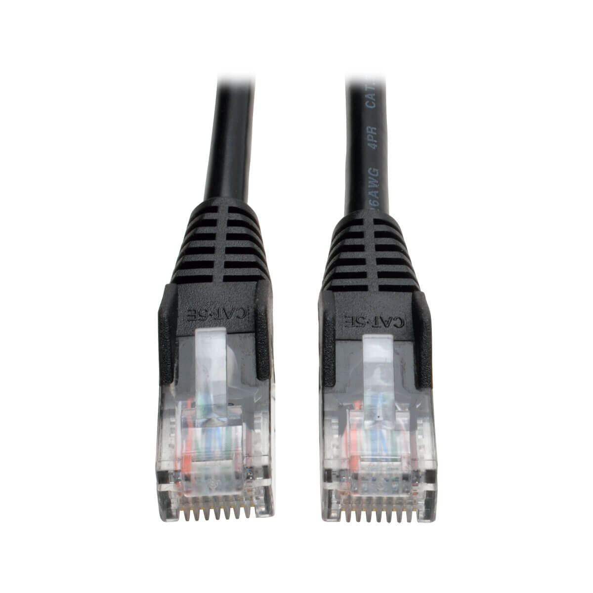 Cable Patch Tripp Lite N001-007-BK, Cat5e UTP Moldeado sin Enganches RJ-45 Macho - RJ-45 Macho, 2.13 Metros, Negro