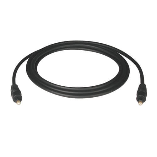 Cable Óptico Digital de Audio SPDIF Tripp Lite A102-04M, Toslink Macho - Toslink Macho, 4 Metros, Negro