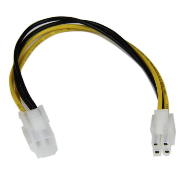 STARTECH CONSIG CABLE 0.2M EXTENSOR ATX 12V 4 CABL PINES ALIMENTACION MACHO A HEMBR.