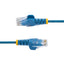 STARTECH CONSIG CABLE 30CM RED ETHERNET CAT6 CABL SIN ENGANCHES SNAGLESS AZUL