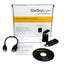Tarjeta de Sonido Estéreo, USB Externa, Adaptador-Convertidor, Negro