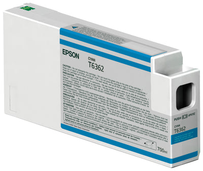 T636200 Cartucho Epson UltraChrome HDR Cian 700ml