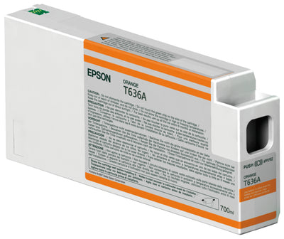 T636A00 Cartucho Epson UltraChrome HDR Naranja 700ml