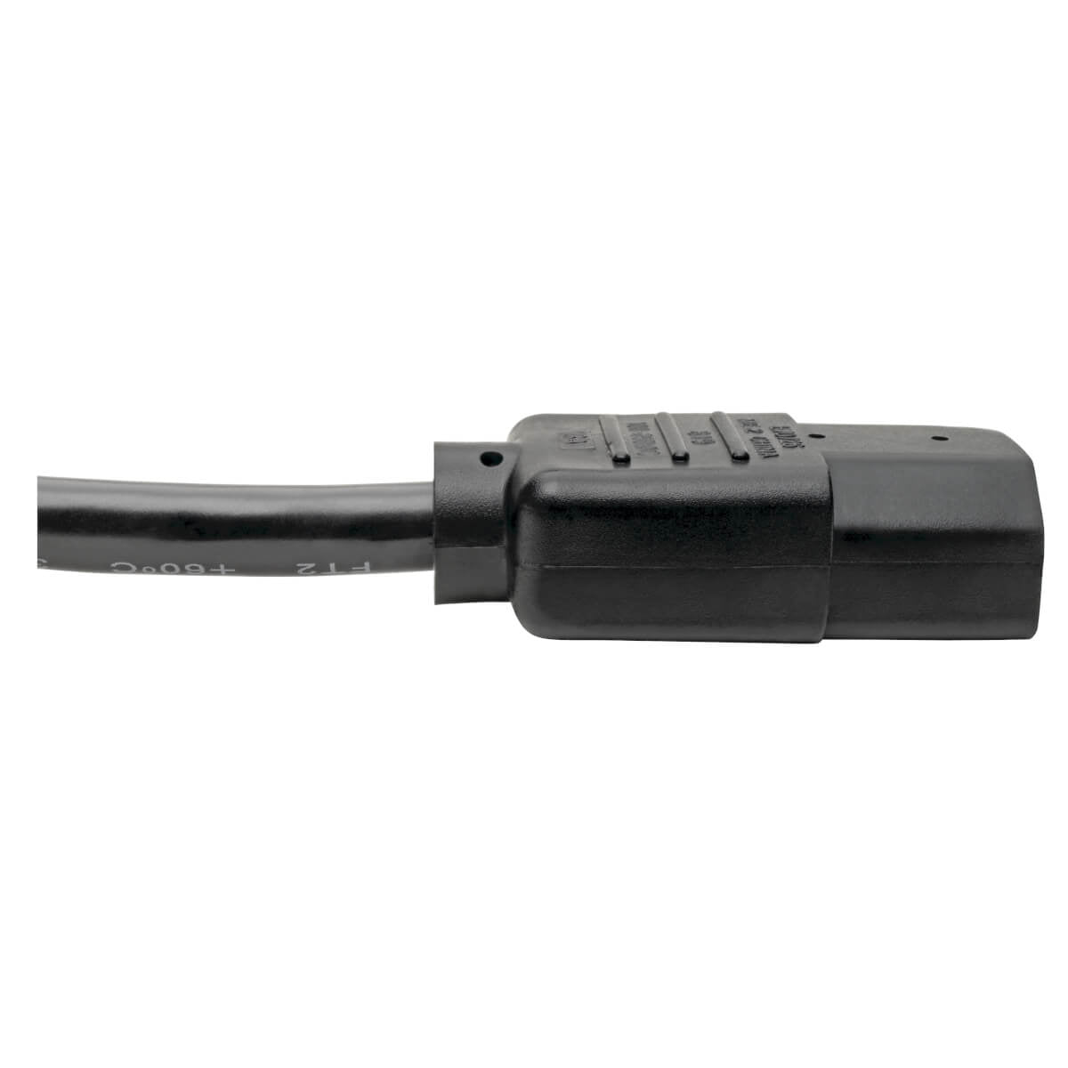 Cable Estándar de Extensión de Alimentación para Computadora Tripp Lite P004-002, C14 Coupler Macho - C13 Hembra Coupler, 61cm, Negro