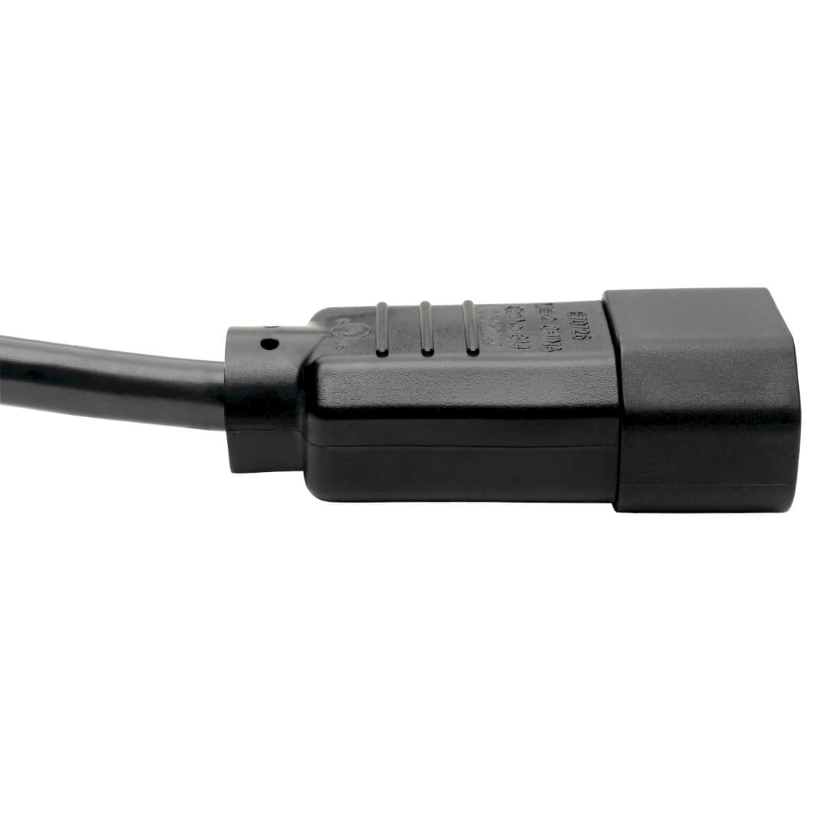 Cable Estándar de Extensión de Alimentación para Computadora Tripp Lite P004-002, C14 Coupler Macho - C13 Hembra Coupler, 61cm, Negro