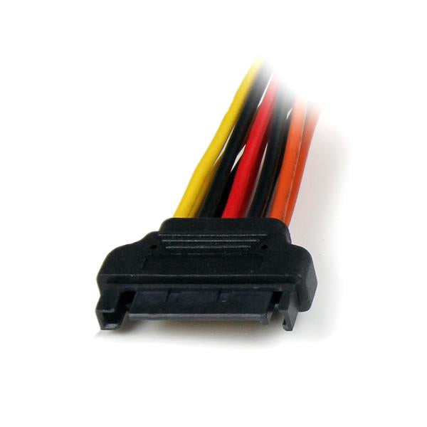 STARTECH CONSIG CABLE 0.15M DIVISOR CORRIENTE CABL SATA SPLITTER LATCH 2X HEMBRA